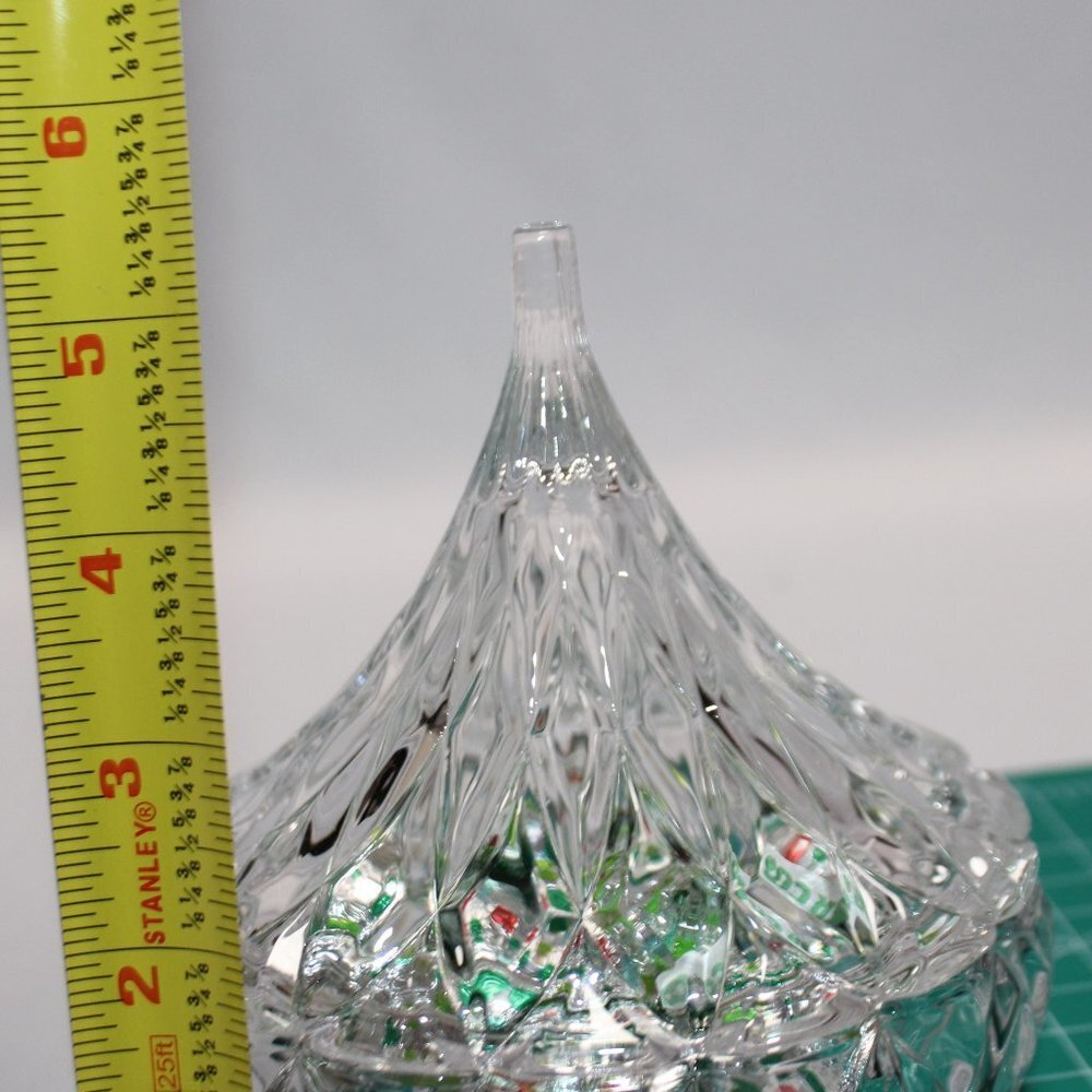 Hersheys Kisses Lead Crystal Candy Dish - Picture 11 of 11